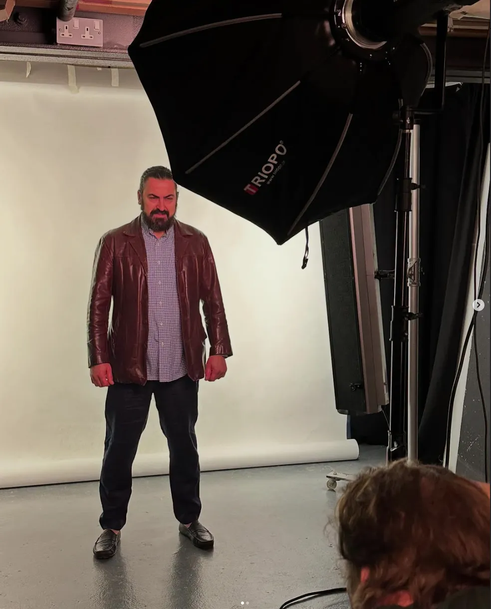 Marwan Assi on set